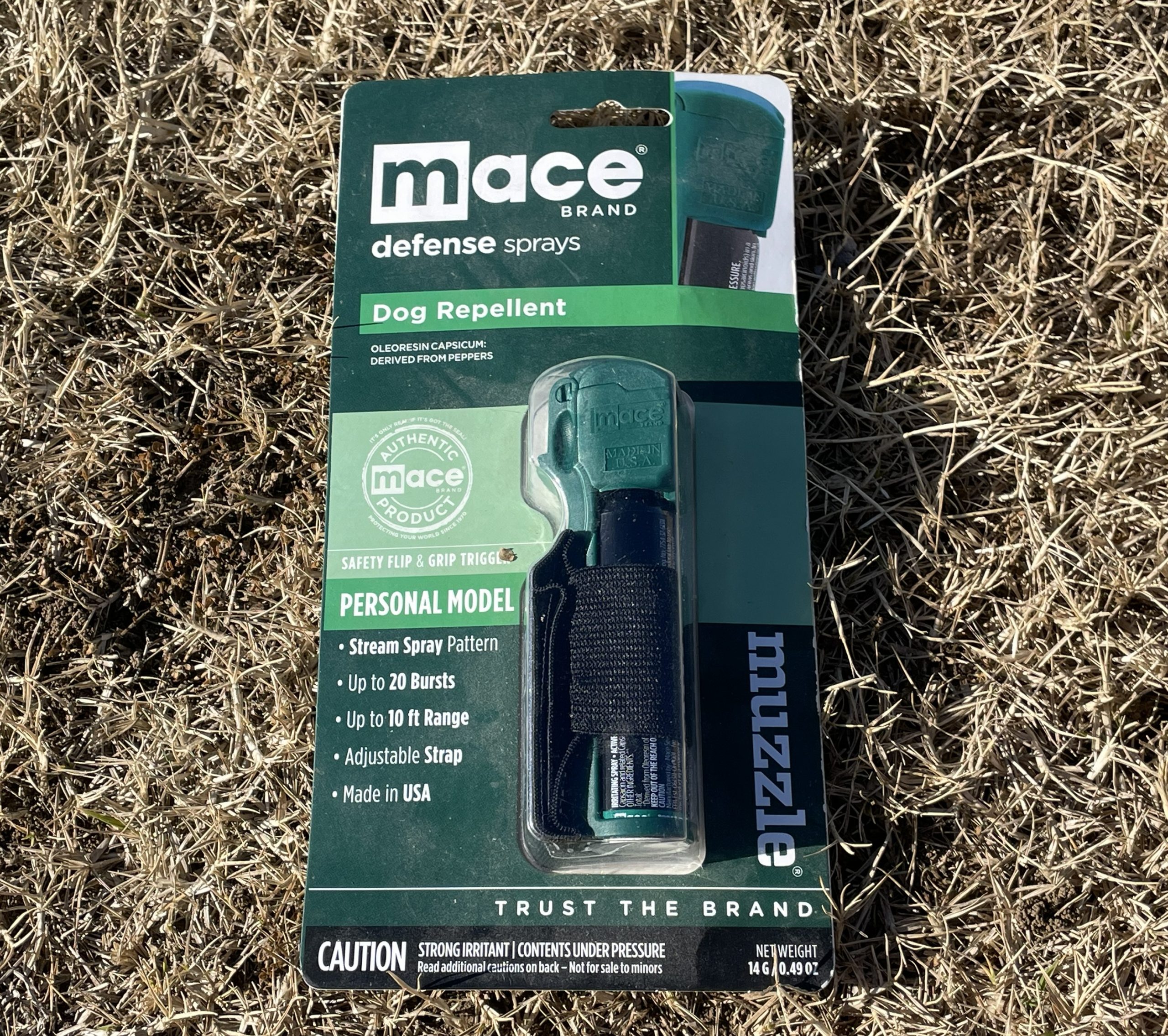 Mace Canine 1 | Escape Unharmed by GSI Mace Muzzle front of package
