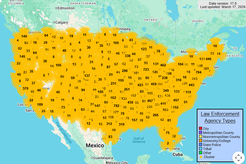 FBI Crime Map